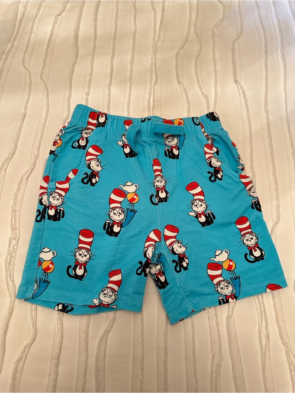 Cat in the Hat Blue Shorts